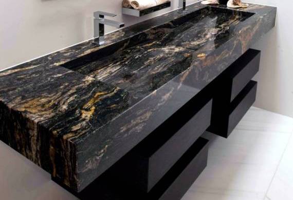 Столешница в ванную комнату