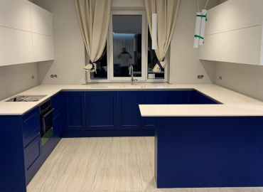 Нестандартная столешница с подоконником